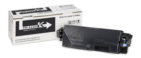 Kyocera TK-5150 BK lasertoner - 1T02NS0NL0 Original - Svart 12000 sider Kyocera TK-5150 BK lasertoner - 1T02NS0NL0 Original - Svart 12000 sider