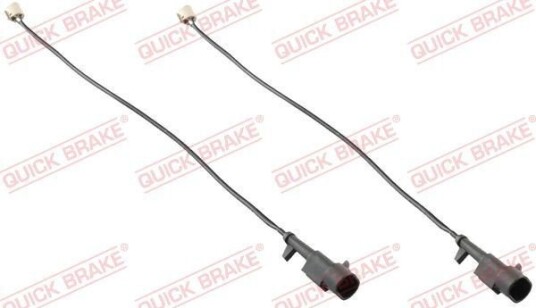 Slitasjevarsler bremseklosser QUICK BRAKE WS 0439 A