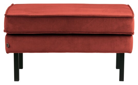 BePureHome Rodeo Puff - Chestnut Velour Unoliving