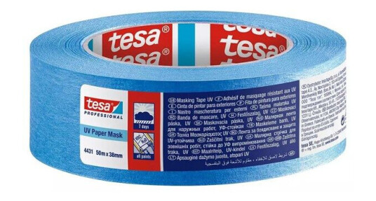 tesa Professional Outdoor UV Paper Masking Tape