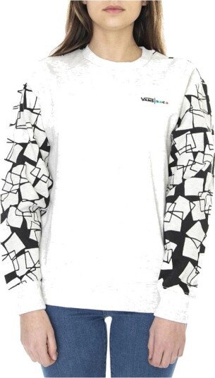 Vans, Dame, Gensere & Hettegensere, Hvit, S,