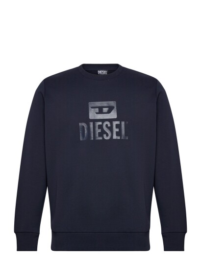 Diesel S Gir Crewneck Tone On Tone Felpa Navy XXL Diesel S Gir Crewneck Tone On Tone Felpa Navy XXL