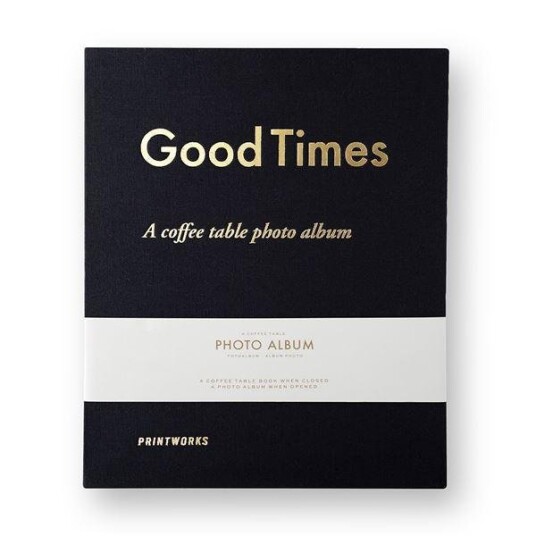 Printworks  Fotoalbum good times svart