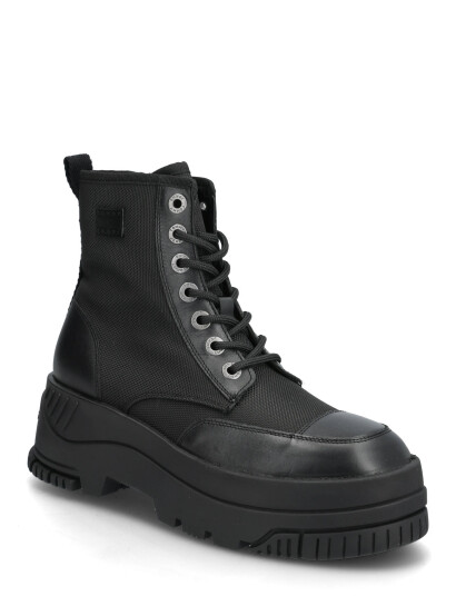 Tommy Hilfiger Tjw Lace Up Flatform Boot - Black - 39 Tommy Hilfiger Tjw Lace Up Flatform Boot - Black - 39