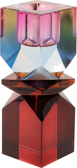 C"est Bon | Crystal Holder Bordeaux/Amber/Blue Ombre 11X4X4 | 4X4X11CM