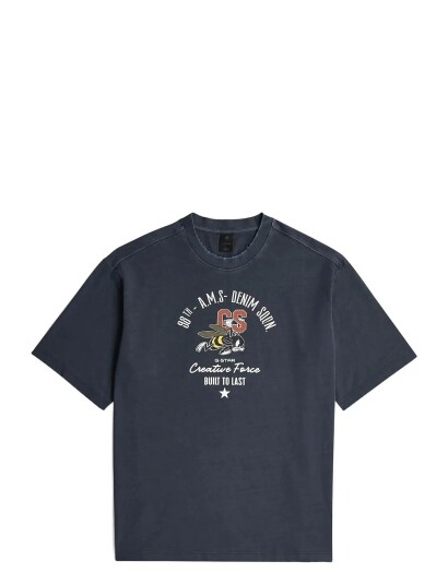 G Star Front Gr Angry Bee Loose R T Navy S G Star Front Gr Angry Bee Loose R T Navy S