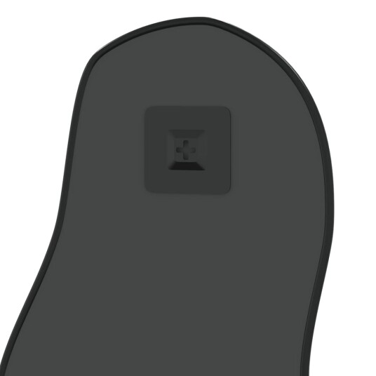 vidaXL Veggspeil svart 90x40 cm