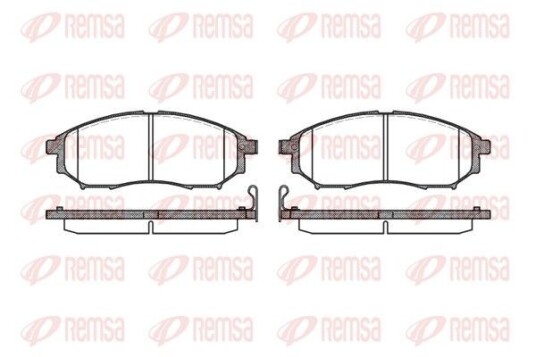 Bremseklosser REMSA 0852.14 Bremseklosser REMSA 0852.14