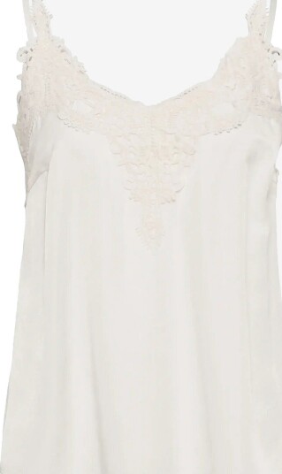 Cream Cranna Top   WHISPER WHITE   34