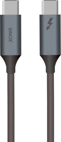 Sinox Sxi07661 1 M Usb C Usb C Usb4 Gen 2X2 40 Gbit/Sek Sort