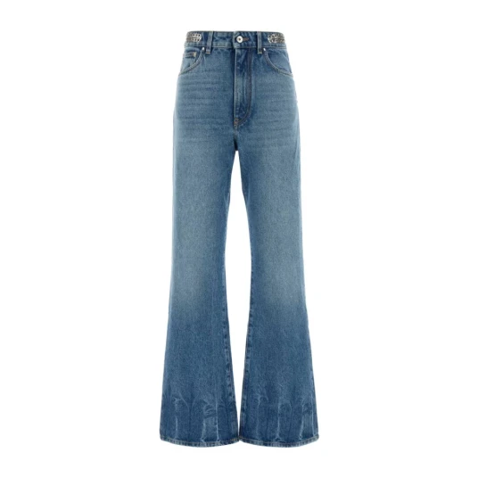 Rabanne Dame Jeans Blå W27,