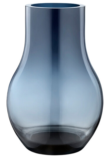 Cafu Vase 30cm Blå Glass