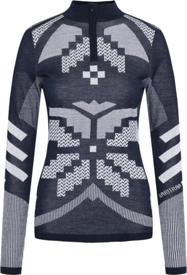 Kari Traa Faith Half Zip Dame Royal L Kari Traa Faith Half Zip Dame Royal L