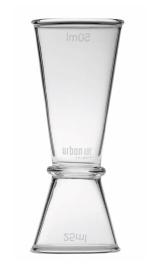 Jigger i glass   Urban Bar 2,5 5 cl