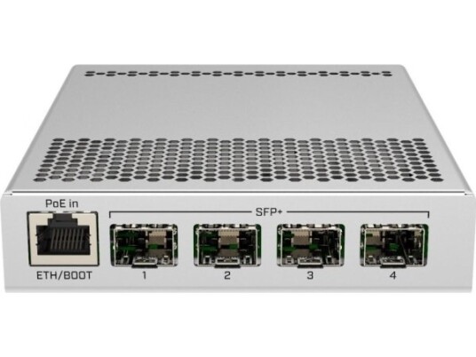 Mikrotik CRS305-1G-4S+In Managed Switch med 4 SFP+ og PoE Hvit