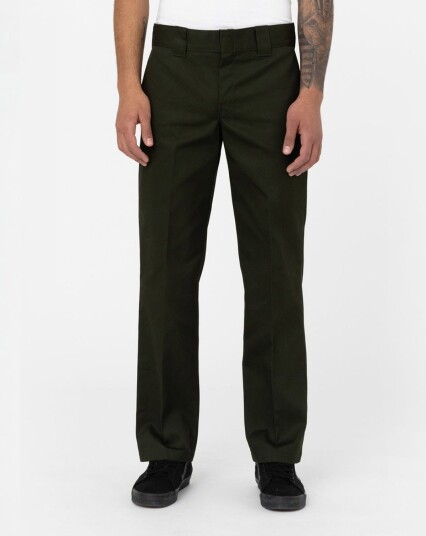 Dickies 873 Bukser   Slim Straight Work Pant Oliven