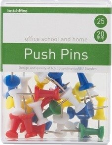 Wera Push Pins 25 Pak Sorterede Farver
