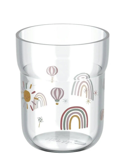 Mepal Børneglas Mio Sunshine & Rainbow - Nude - 12.7X12.7X4.5CM