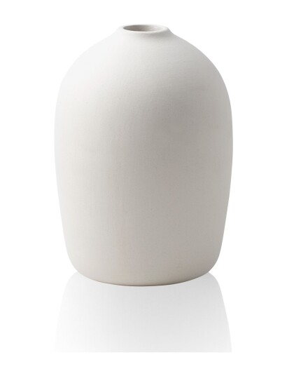 Novoform Raw Vase White H14.5CM