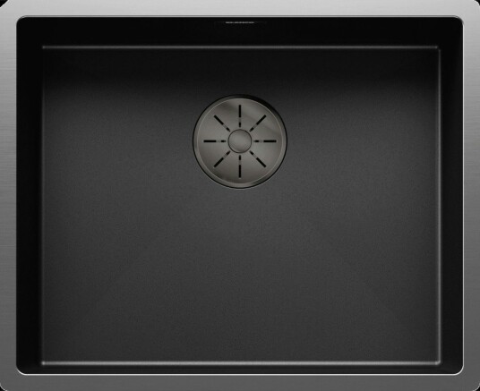 Kjøkkenvask Blanco Claron 500 Dark Steel Edition Infino