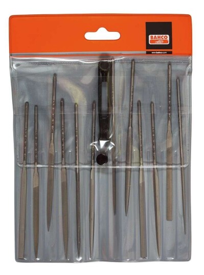 Bahco 14cm Needle Cut 2 12pc Fileset 2-472-14-2-0
