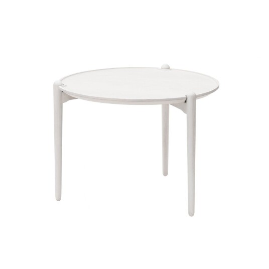 Design House Aria salongbord høyt 46 cm Hvit