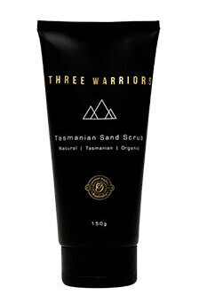Three Warriors Tasmanian Sand Body Scrub 150g