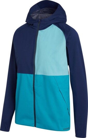 Saucony Women's Boulder Drizzle Jacket Bl? XS Woman Saucony Women's Boulder Drizzle Jacket Bl? XS Woman