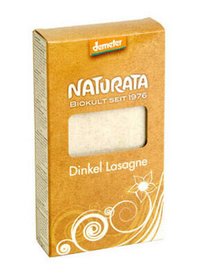 Naturata Lasagne Spelt Hvit Demeter 250g Naturata Lasagne Spelt Hvit Demeter 250g