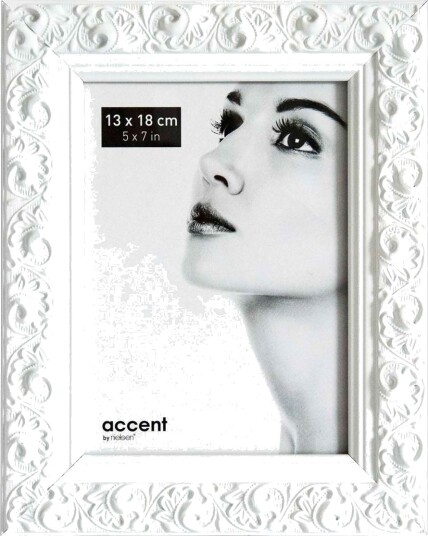Nielsen Design Arabesque Fotoramme 13x18cm hvit Nielsen Design Arabesque Fotoramme 13x18cm hvit