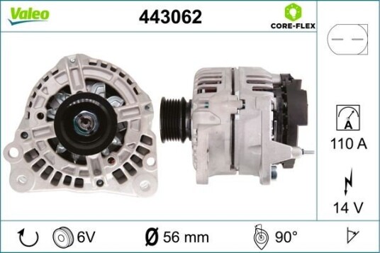 Dynamo VALEO 443062 Dynamo VALEO 443062