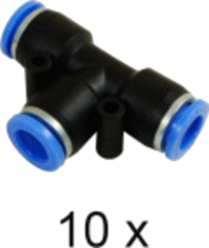 Innstikks T kobling 3x12mm. Hunn/Hunn/Hunn. Pakke med 10 stk. Innstikks T kobling 3x12mm. Hunn/Hunn/Hunn. Pakke med 10 stk.