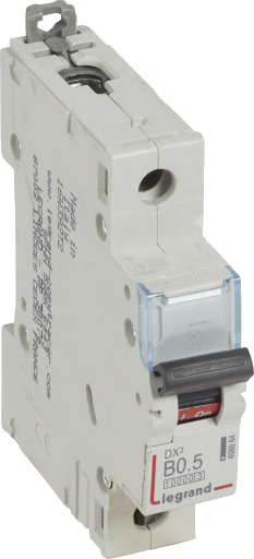 Legrand DX³ MCB automatsikring B0.5 1P 1M 10/16kA