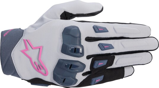MC-hansker Alpinestars Stella SP X 3 Dame Mellom Grå/Asfalt/Svart L