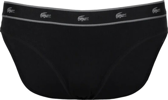 Lacoste Stretch Cotton Briefs Black L