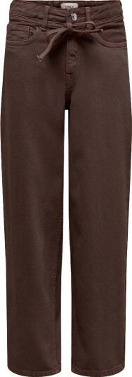Kids Only Koggianna Mw Straight Col Dnm Tai   Brown   128