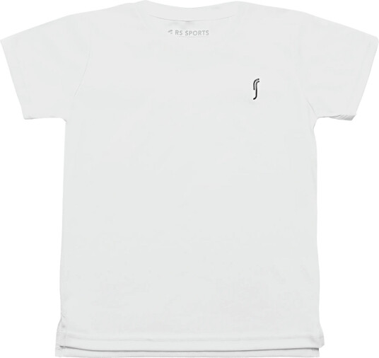RS Sports Junior Performance Tee White 12 14