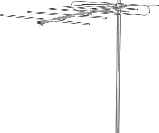 Utendørs - VHF antenne -  Opptil 50km rekkevidde - Nedis