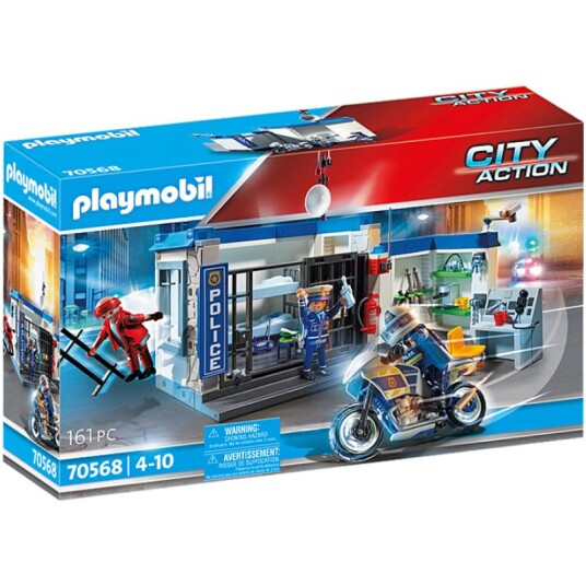 Playmobil City Action Politi: Flukt Fra Fengsel 70568
