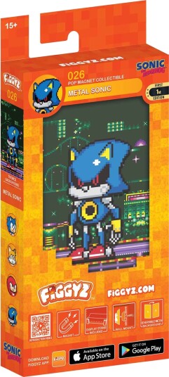 First 4 Figures Figgyz Sth Magnet Actionfigur Metal Sonic