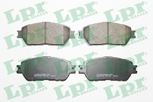 Bremseklosser LPR 05P1792 Bremseklosser LPR 05P1792