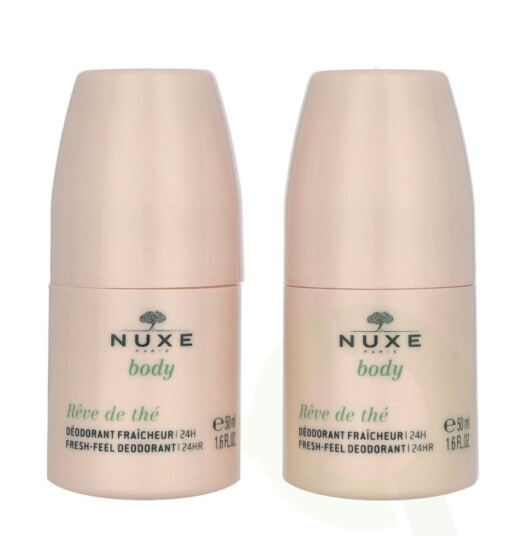 Nuxe Reve De The Duo Set 100 ml Fresh Feel Deodorant 24H Roll On 2 x 50 ml Nuxe Reve De The Duo Set 100 ml Fresh Feel Deodorant 24H Roll On 2 x 50 ml
