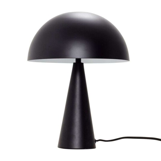 Hübsch Mush Bordlampe Mini Sort Hübsch Mush Bordlampe Mini Sort