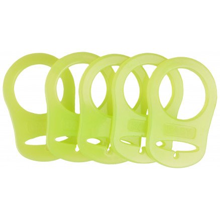 Infinity Hearts Smokkesnor Adapter Limegul 5x3cm 5 stk