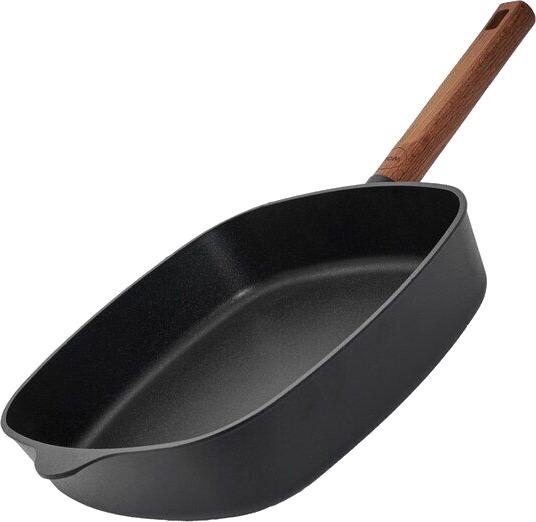 Woll   ECO Logic QXR stekepanne firkantet 28 cm fast trehåndtak
