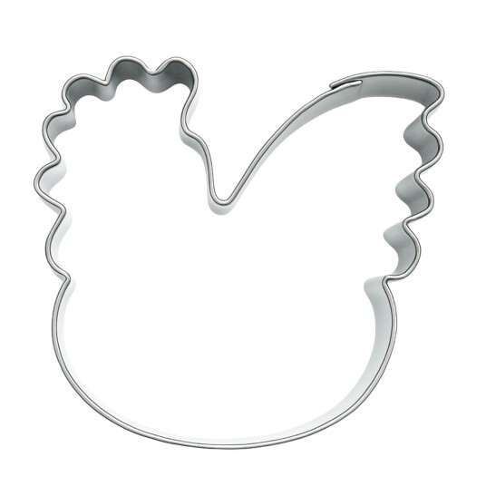 Pepperkakeform Høne  4,5 Cm 