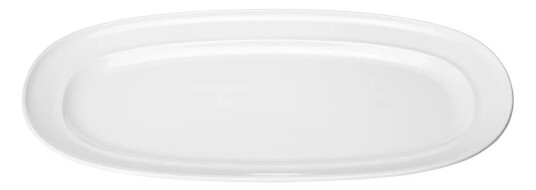 Jensen Koppel serveringsfat ovalt 23 cm Hvit Jensen Koppel serveringsfat ovalt 23 cm Hvit