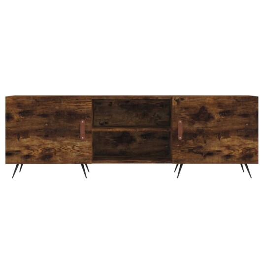 vidaXL TV-benk røkt eik 150x30x50 cm konstruert tre 8720845426781