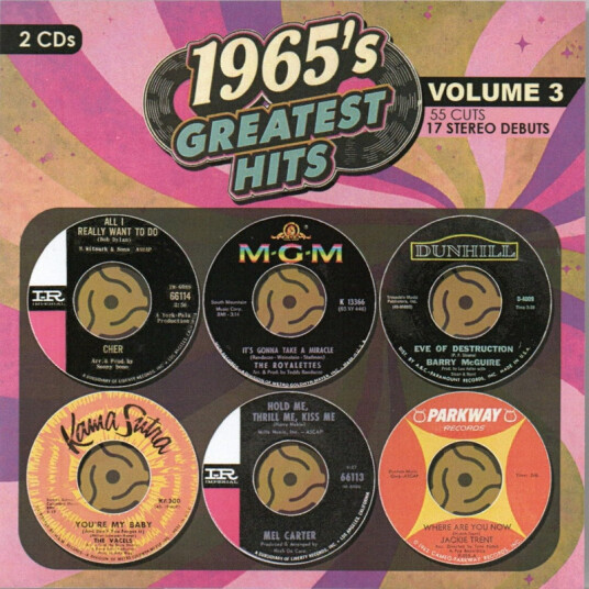 Diverse Artister 1965's Greatest Hits Vol 3 CD