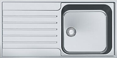 Franke Argos AGX 211-100 Kjøkkenkum 1000x510 mm, Rustfritt stål